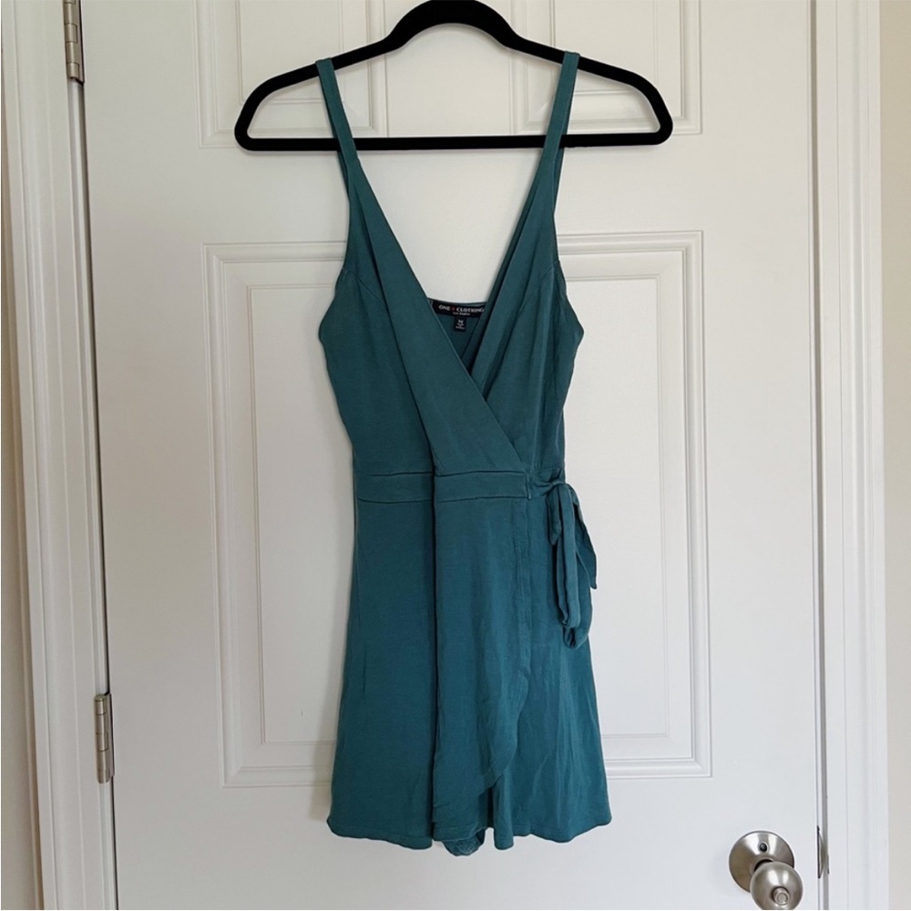 Teal Romper